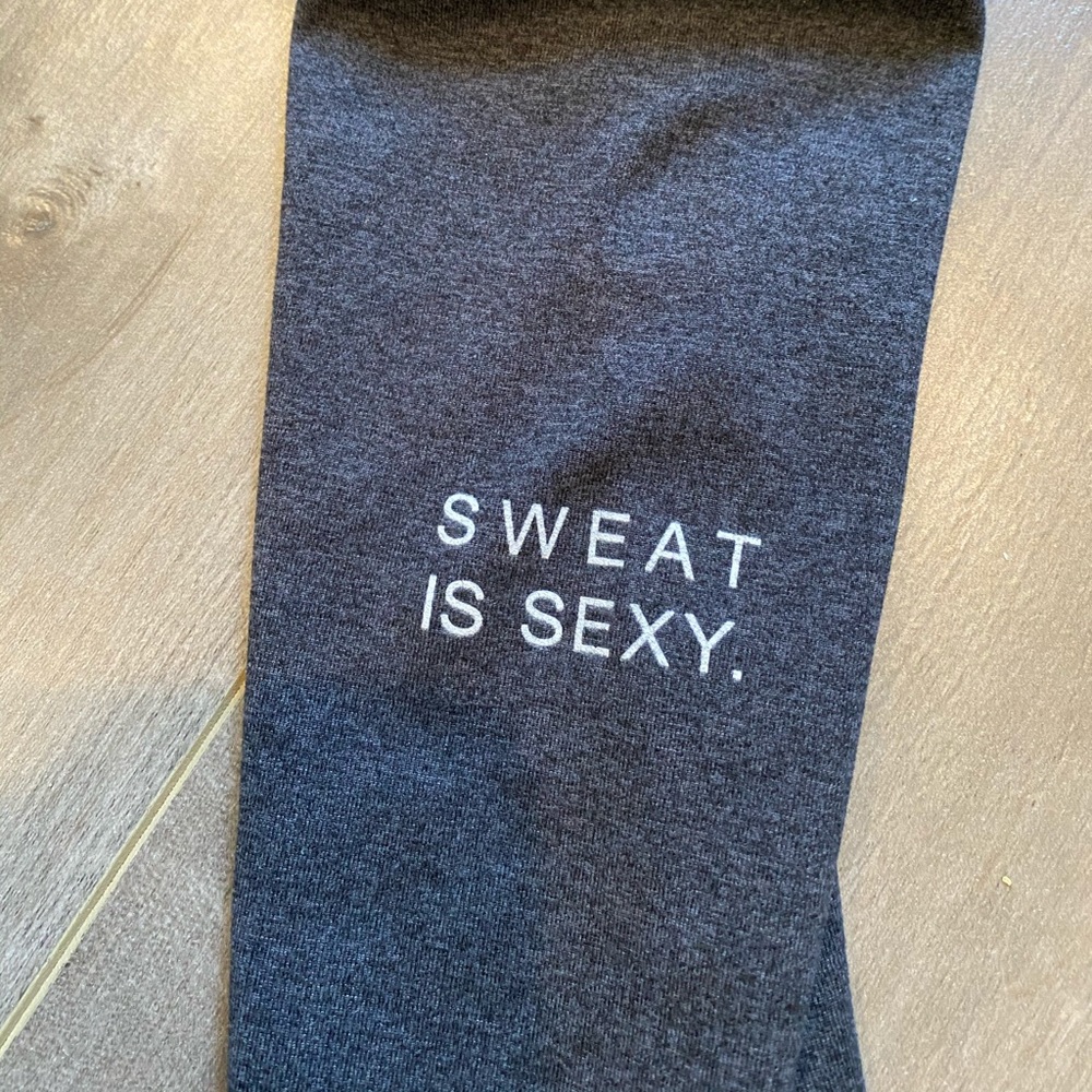 “Sweat is Sexy” leggings